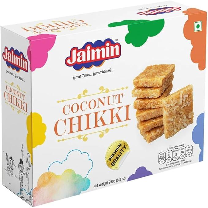 61kSNr91rYL._AC_SX679_ Jaimin Seasame Chikki 200gm - Image 1