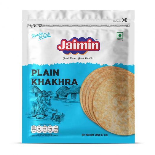 jaimin_plain_khakhra_1 Jaimin Plain Khakhra 200g - Image 1